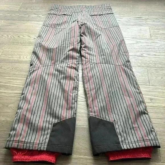 🔥Spyder🔥 | Grey  snow pants with black and red stripes - Picture 13 of 15